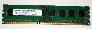 4 GB DDR3-RAM 240-pin 2Rx8 PC3-10600U non-ECC  Micron MT16JTF51264AZ-1G4M1