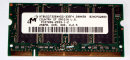 256 MB DDR RAM PC-2700S Laptop-Memory 333 MHz Micron...