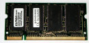 256 MB DDR-RAM PC-2700S 200-pin SODIMM Laptop-Memory  Elpida EBD26UC6AASA-6B