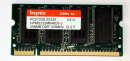 256 MB DDR-RAM PC-2700S (200-pin SODIMM 333 MHz Hynix...