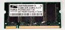 512 MB DDR - RAM 200-pin SO-DIMM PC-2700S  ProMOS...