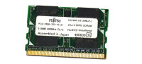 512 MB DDR2-RAM 172-pin MicroDIMM PC2-3200 non-ECC...