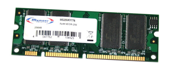 256 MB DDR-RAM 100-pin DIMM   MemorySolution MS256KY776   for Kyocera FS-C5020N, FS-C5030N Printers