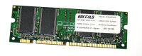 256 MB DDR-RAM 100-pin DIMM 333MHz CL2.5  Buffalo...