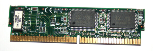 512 kB Synchronous Pipelined Burst SRAM Cache COAST Modul  Samsung KMM764V72GP-15