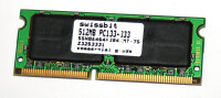 512 MB SO-DIMM 144-pin PC-133 SD-RAM CL3  Swissbit...