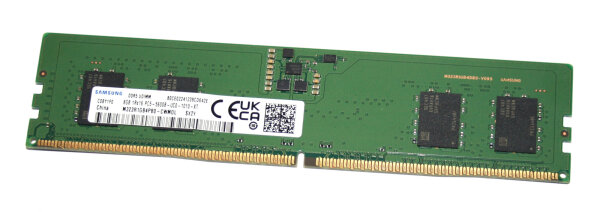 8 GB DDR5-RAM 288-pin DIMM PC5-5600B  Samsung M323R1GB4PB0-CWM0L