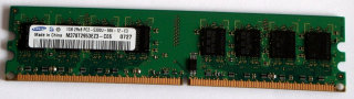 1 GB DDR2-RAM 240-pin 2Rx8 PC2-5300U non-ECC  Samsung M378T2953EZ3-CE6
