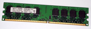 1 GB DDR2-RAM 240-pin PC2-6400U CL5  non-ECC  MDT M924-800-16   5316