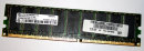 1 GB DDR-RAM 184-pin PC-3200U ECC-Memory Infineon HYS72D128320HU-5-B