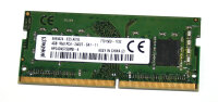 4 GB DDR4-RAM 260 pin SO-DIMM 1Rx8 PC4-2400T CL17...