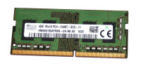 4 GB DDR4-RAM 260 pin SO-DIMM 1Rx16 PC4-2400T CL17 Hynix...