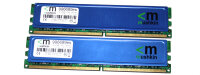 4 GB DDR2-RAM Kit (2x2GB) 240-pin PC2-8500U non-ECC...