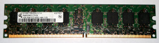 1 Go DDR2-RAM 240 broches 2Rx8 PC2-4200U non-ECC Qimonda HYS64T128020HU-3.7-A