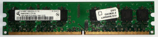 1 GB DDR2-RAM 240-pin 2Rx8 PC2-4200U non-ECC  Qimonda HYS64T128020HU-3.7-B