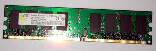 2 GB DDR2-RAM 240-pin PC2-5300U non-ECC 667MHz  Aeneon AET860UD00-30DB08X