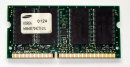 128 MB SO-DIMM 144-pin PC-100 SD-RAM  Samsung...