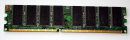 512 MB DDR-RAM 184-pin PC-3200U non-ECC  CL2.5   MDT M512-400-16