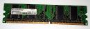 256 MB DDR-RAM 184-pin PC-3200U non-ECC  Infineon HYS64D32301HU-5-C