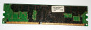256 MB DDR-RAM 184-pin PC-3200U non-ECC  Infineon HYS64D32301HU-5-C