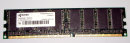 512 MB DDR-RAM 184-pin PC-3200U non-ECC  CL3 Qimonda HYS64D64300HU-5-C