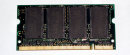 512 MB DDR-RAM 200-pin SO-DIMM  PC-2100S CL2.5   Samsung M470L6423CK0-CB0
