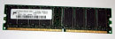 256 MB DDR RAM 184-pin PC-3200U non-ECC  Micron...
