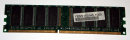 512 MB DDR-RAM 184-pin PC-3200U non-ECC 400 MHz CL 3  Nanya NT512D64S8HC0G-5T