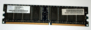 512 MB DDR-RAM 184-pin PC-3200U non-ECC 400 MHz CL 3  Nanya NT512D64S88B0GY-5T