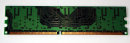256 MB DDR-RAM 184-pin PC-2700U non-ECC  CL 2.5  Nanya NT256D64S88ABG-6