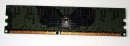 256 MB DDR-RAM 184-pin PC-3200U non-ECC 184pin CL3  Nanya NT256D64S88C0G-5T