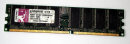512 MB DDR-RAM 184-pin PC-3200U non-ECC  Kingston KVR400X64C3A/512