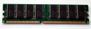 512 MB DDR-RAM  PC-3200U non-ECC 184-pin 400 MHz Kingston...
