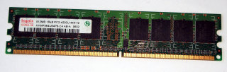 512 MB DDR2-RAM 240-pin 1Rx8 PC2-4200U non-ECC Hynix HYMP564U64P8-C4 AB-A