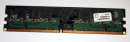 512 MB DDR2-RAM 240-pin 1Rx8 PC2-5300U non-ECC Samsung M378T6553EZS-CE6