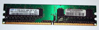 512 MB DDR2-RAM 1Rx8 PC2-6400U non-ECC Samsung M378T6553CZ3-CE7