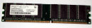 512 MB DDR-RAM 184-pin PC-3200U non-ECC  Aeneon AED660UD00-500C88N