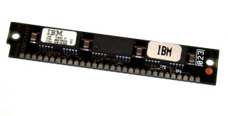 1 MB Simm 30-pin mit Parity 70 ns 3-Chip IBM P/N: 86F9559   FRU:93F0058