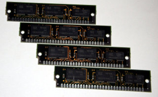 16 MB Simm 30-pin (4 x 4 MB) 70 ns Kingston KTM-4000S   für Macintosh QUADRA 950