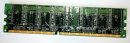 256 MB DDR-RAM 184-pin PC-3200U non-ECC  CL3  Elixir M2U25664DS88B3G-5T