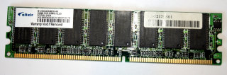 256 MB DDR-RAM 184-pin PC-2700U non-ECC  CL2.5  Elixir M1U25664DS88B3G-6K