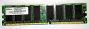 512 MB DDR-RAM 184-pin PC-3200U non-ECC CL3  Elixir...