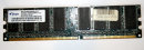 512 MB DDR-RAM 184-pin PC-3200U non-ECC  CL3   Elixir M2Y51264DS88B1G-5T