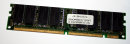 128 MB SD-RAM 168-pin PC-100U non-ECC CL2  Infineon HYS64V16220GU-8-B