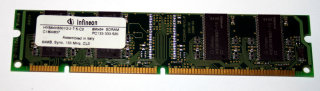 64 MB SD-RAM 168-pin PC-133U non-ECC CL3  Infineon HYS64V8301GU-7.5-C2