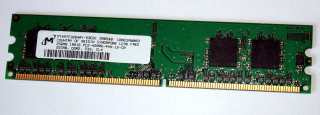 256 MB DDR2-RAM 240-pin 1Rx16 PC2-4200U non-ECC Micron MT4HTF3264AY-53EB1