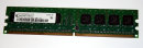 512 MB DDR2-RAM 240-pin 1Rx8 PC2-4200U non-ECC  Qimonda HYS64T64000HU-3.7-A