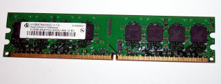 512 MB DDR2-RAM 240-pin 2Rx8 PC2-4200U non-ECC  Infineon HYS64T64020HU-3.7-A