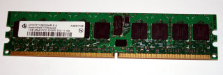 1 GB DDR2-RAM Registered ECC 2Rx8 PC2-3200R Infineon HYS72T128020HR-5-A