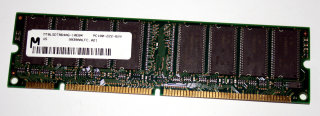 64 MB SD-RAM 168-pin PC-100U non-ECC   CL2 Micron MT8LSDT864AG-10EB4